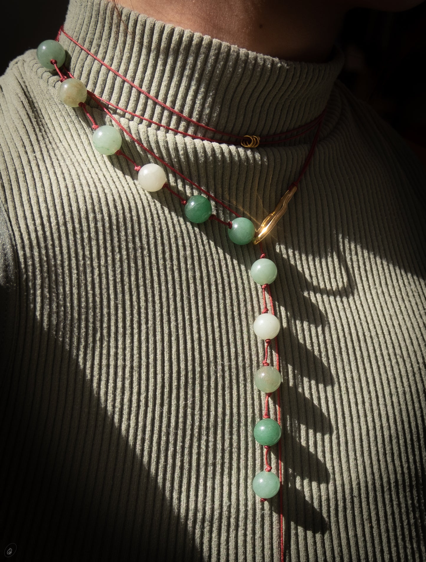 Mixed Aventurine Necklace