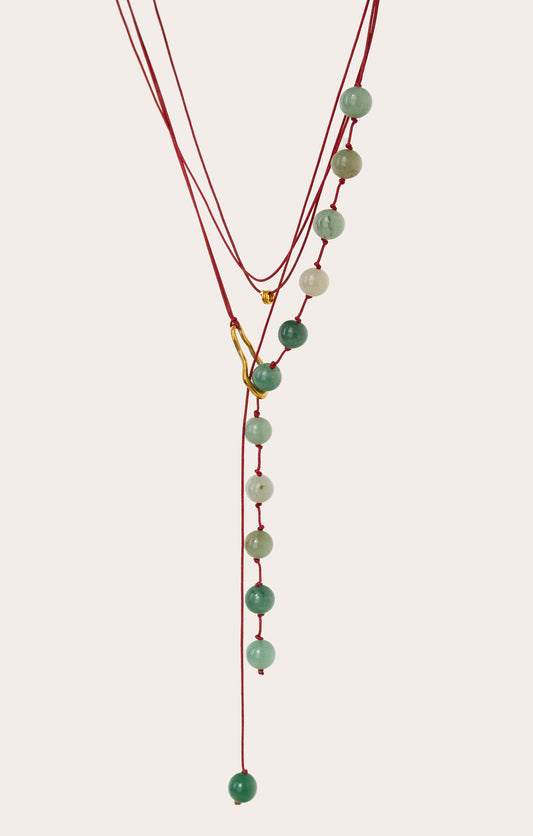 Mixed Aventurine Necklace