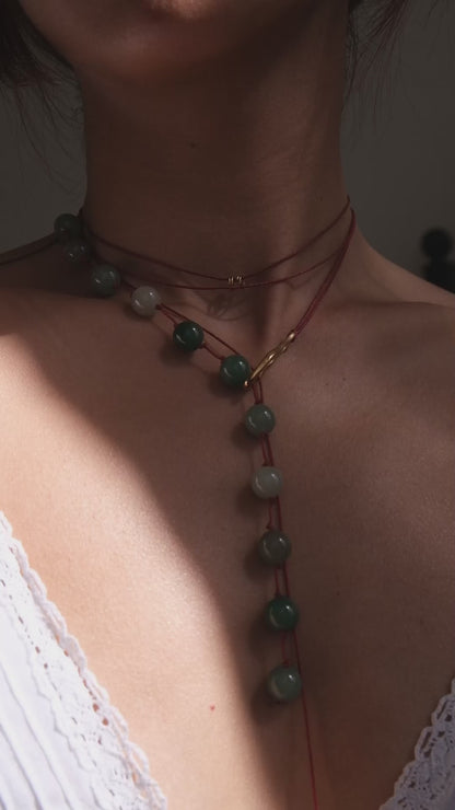 Mixed Aventurine Necklace
