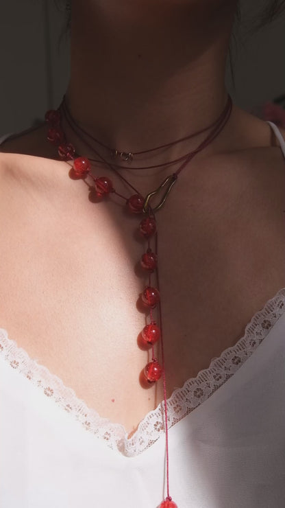 Pomegranate Necklace